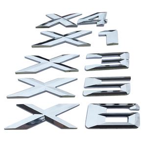 <span class=keywords><strong>Insigne</strong></span> autocollant alphanumérique 3D du coffre de la voiture pour X1 X3 <span class=keywords><strong>X5</strong></span> X6 X7 GT - Product Image 5