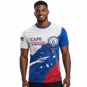 T-shirt de football pour hommes Cap-Vert 2026 – Maillot d'entraînement FCF à manches courtes, respirant et à séchage rapide - Product Image 2