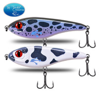 Leurre de pêche Jerkbait à coulée lente 90mm/120mm/150mm (Couleurs 1~24) pour Musky, Brochet, Black-bass