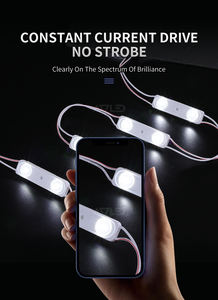 Módulos LED OEM personalizados de 24V 1.5W SMD, chip LED moldeado por inyección a prueba de agua, módulos LED de 24V de alto lumen para caja de luz publicitaria exterior. - Product Image 4