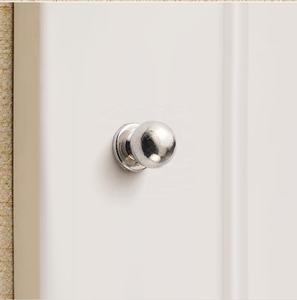 Poignées ovales en argent de style nordique, à un seul trou, durables et faciles à installer, pour armoires de cuisine et de chambre à coucher, quincaillerie pour meubles - Product Image 2