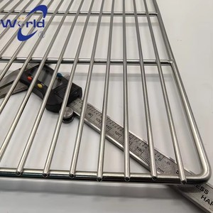 Stainless Steel BBQ Mesh Mat Outdoor Barbecue <b>Net</b> Foldable Outdoor BBQ <b>Net</b> for Camping Picnic Barbecue Stainless Steel Woven Mes - Product Image 3