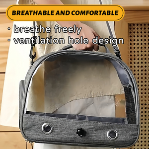 Konforlu Küçük Ayarlanabilir Kuş Taşıma Çantası Katlanabilir Taşınabilir Nefes Alabilen Yeni Sıcak Taşınabilir Katlanabilir Kuş Kafesi Oxford - Product Image 5