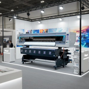 เครื่องพิมพ์ซับลิเมชั่น Yinghe 1.8 เมตร 4 หัวพิมพ์ I3200 A1 พร้อมพอร์ต USB สำหรับพิมพ์ลายธงและเสื้อผ้าด้วยความร้อน รับประกัน 1 ปี - Product Image 1