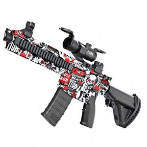 Pistolet jouet M416 Hydrogel en plastique ABS portable avec technologie d'éjection de cartouches avancée, sécurité pour les jouets mécaniques - Product Image 6