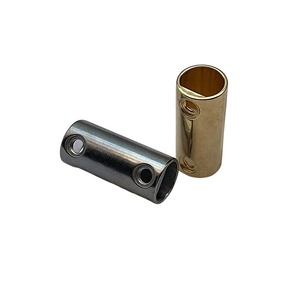 Direto da fábrica 21mm Rodada Fivelas De Cabo, Correias De Cabo <span class=keywords><strong>Belt</strong></span>-End, Parafusos Carteira-Strap Caps Cabo Termina Acessórios De Metal para Sacos - Product Image 1