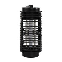Aanpasbare LED elektrische insectenverjager, draagbare hangende muggenlamp, stille schoktype insectenwerende val