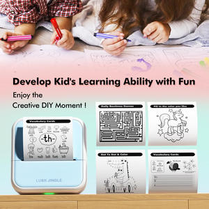 Mini Portable Thermal <b>Label</b> <b>Printer</b> Note & Pocket Use USB Interface 1200mAh Battery 200dpi 57x30mm Paper <b>label</b> paper - Product Image 5