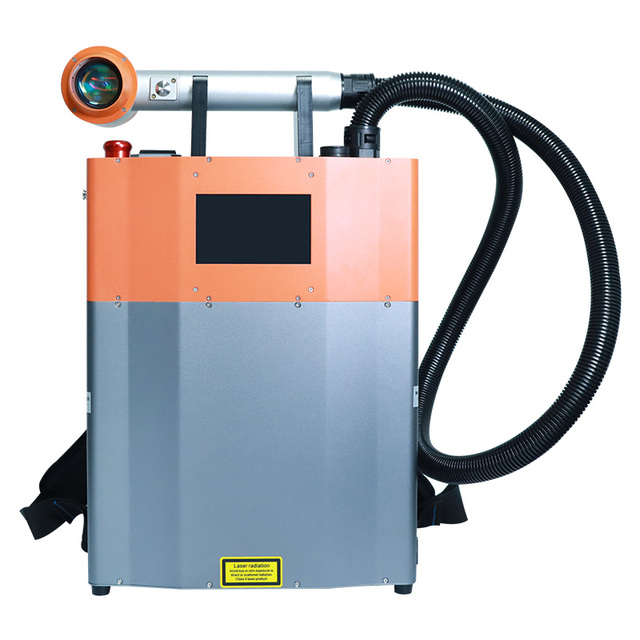 SHANDONG 100W 200W Pulse Handheld Portable Laser Cleaning Machine  for Precision Cleaning