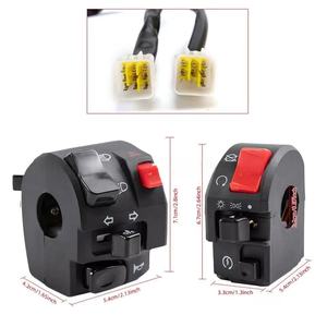 Accessoires pour motos, interrupteur de moto, interrupteur de guidon 300c/600c, variateur de phare, clignotant et interrupteur d'avertissement - Product Image 2