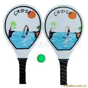 Yiwu futian market-raqueta <span class=keywords><strong>de</strong></span> <span class=keywords><strong>bolas</strong></span> <span class=keywords><strong>de</strong></span> playa, <span class=keywords><strong>de</strong></span> madera, con logo personalizado, barato - Product Image 4