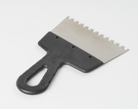 Prix usine Outils de finition pour cloisons sèches : Raclette et Spatule à mastic avec manche en plastique ABS et lame en acier inoxydable, Support OEM
