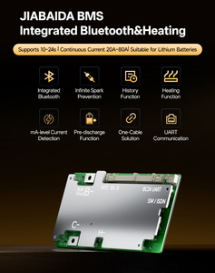 JiaBaiDa Prevención con BT Integrado, Calefacción Inteligente para Motocicletas, BMS Inteligente de Dos Ruedas 40A-80A 24V 36V 48V 60V DB24SA08 JiaBaiDa S - Product Image 6