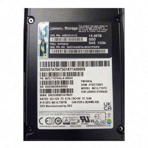 4XB7A14110 ฮาร์ดดิสก์ Lenoxx คุณภาพสูง 15.36TB ขนาด 2.5 นิ้ว 12Gb SAS SFF SSD สำหรับ ThinkSystem DE6600F DE6600H DE6000F - Product Image 1