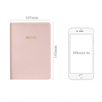Carnet de notes A5 en cuir pu à couverture rigide pour étudiants, carnet de notes avec logo personnalisé en papier doublé gsm 100