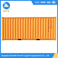 Conteneur de transport de marchandises sèches en acier DFC 20GP de 20 pieds de long, capacité de 33,2 m³, à vendre en Chine