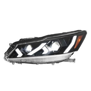 ชุดไฟหน้ารุ่นที่ 9 และ 10 ปี 16-17 แบบดัดแปลง ไฟ LED Daytime Running Light แบบไหล โปร่งใส 12V 50W สำหรับ - Product Image 4