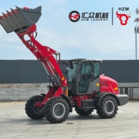 Fornitura Diretta Fabbrica CINA, Pala Gommata HZM825 da 2.5 Tonnellate di Carico Nominale, Accessori Multipli Opzionali per Edilizia e Agricoltura, Certificazione CE