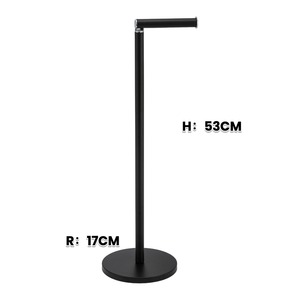 <span class=keywords><strong>Papel</strong></span> higiénico <span class=keywords><strong>de</strong></span> acero inoxidable negro moderno y portarrollos acabado hogar Hotel baño ducha comedor - Product Image 3