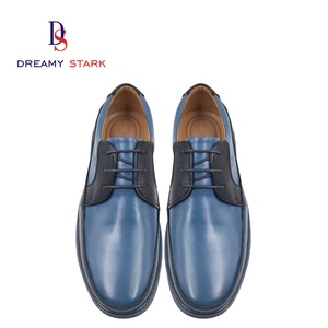 Chaussures de mariage pour homme en cuir de vache véritable bicolore, baskets de luxe faites à la main, logo personnalisé, souples, légères, respirantes, automne - Product Image 4