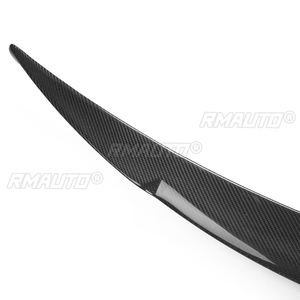 Alerón Trasero de Fibra de Carbono Real para Automóvil, Extensión de Alerón Trasero Grande para Tesla Model S Sedan 2012-2017, Decoración de Alerón Trasero - Product Image 5