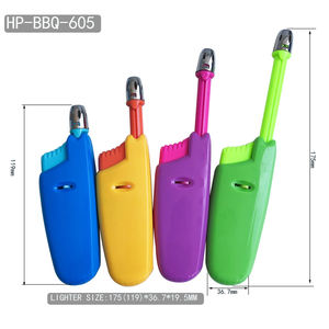 Encendedor multiusos HP 605 para cocina al aire libre, estufa de Gas butano de plástico ABS, chimenea, vela piloto, encendedor clásico recargable - Product Image 2