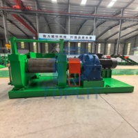 Ligne de production de broyeur de caoutchouc automatique XKP-710, système de recyclage écologique à haute capacité, transforme les pneus usagés en qualité supérieure