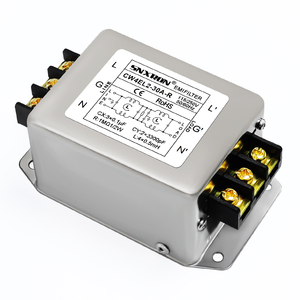 Ac 220V một pha servo EMI Lọc CW4EL2-40A-R thiết bị đầu cuối đường sắt cài đặt 6a10a20a30a hệ thống dây điện với 6A Công suất 40A tối đa - Product Image 5