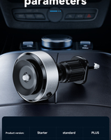 Support de téléphone double face Boneruy, conception innovante à double ventouse et magnétique pour la salle de sport, la voiture, la cuisine