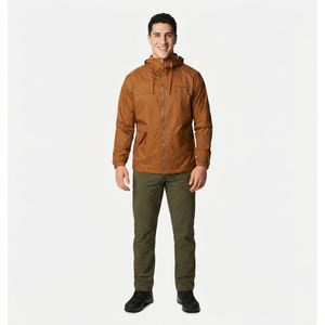 2026 <b>Men's</b> Lightweight Windbreaker <b>Jacket</b> Casual Hooded <b>Long</b> Design for Spring Autumn Wholesale at Low Price Thin Coated - Product Image 1