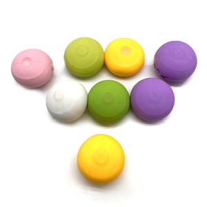 Jouets de bureau en forme de boulettes de riz cuite à la vapeur 8,5 cm, boulettes colorées originales, balles anti-stress, jouet sensoriel Fidget, jouet Squishy en forme de boulette de riz - Product Image 3