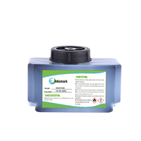 Tinta a Base de Solvente de Uso Industrial ISM270BK, Precio de Fábrica, Alternativa para Impresoras de Inyección de Tinta Domino A100 A100+ A120 A200 A220