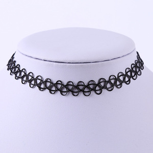 Collier ras du <span class=keywords><strong>cou</strong></span> bohème tressé fait main 2026, polyvalent, coloré, élastique, en fil de pêche, style <span class=keywords><strong>tatouage</strong></span>, cadeaux pour femmes - Product Image 4