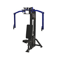 Machine de musculation réglable en acier pour la musculation pectorale et des deltoïdes arrière, idéale pour les salles de sport commerciales
