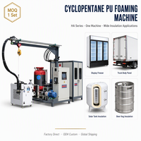 Machine à mousse haute pression au cyclopentane, agent de gonflage zéro ODP, équipement de production de panneaux pour entrepôts frigorifiques avec contrôle automatique PLC