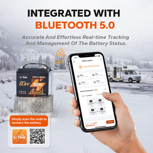 Motor de Arrastre con Batería de Litio LiFePO4 de 12V 50Ah y Monitoreo por App Bluetooth para Botes de Pesca, Kayaks y Embarcaciones Marinas Pequeñas <span class=keywords><strong>TM</strong></span> - Product Image 3