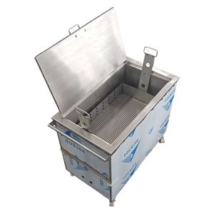 Bac <span class=keywords><strong>de</strong></span> trempage électrique chauffant 145L avec équipement <span class=keywords><strong>de</strong></span> nettoyage ultrasonique en acier inoxydable 304 pour usage en cuisine - Product Image 6