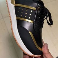 Nouvelles Baskets pour Femmes Taille Plus Européenne et Américaine, Épaisse Semelle Sport et Loisir, Lacets Avant, Chaussures de Sport Individuelles à la Mode