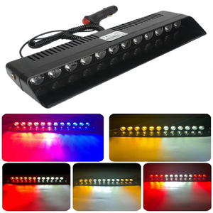 12LED Emergency <strong>LED</strong> <strong>Strobe</strong> Light for Car Truck Red Blue Yellow White <strong>LED</strong> <strong>Flasher</strong> Beacon Warning Lamp Car <strong>LED</strong> Light Assembly - Product Image 4