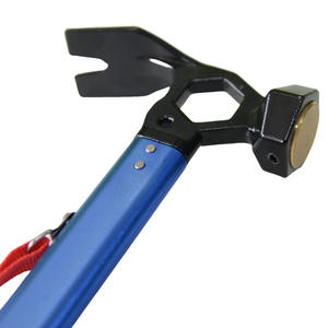 Marteau hexagonal Xingda avec manche en aluminium, tête en fonte, pour piquets de tente, outil multifonctionnel pour le camping en extérieur, toutes saisons - Product Image 5