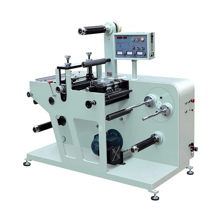 New type mini pvc paper roll slitting and rewinding machine for label
