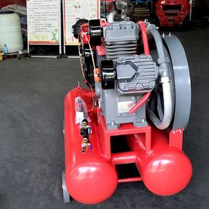 Compresseur d'air mobile 18,5 kW, petit compresseur d'air à piston pour l'exploitation minière - Product Image 4