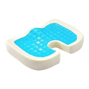 Memory Foam Gel Pad Seat Cushion Cooling Gel Seat CushionためOffice Chair