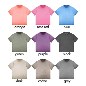 T-shirt Homme Vintage Oversize en Coton 260 g/m² Imprimé DTG, Effet Délavé et Vieilli, Style Streetwear - Product Image 4