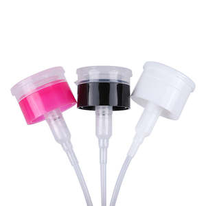 ขวดปั๊มแบบกดสีชมพู ขนาด 200 มล. พร้อมฝาล็อค สำหรับยาทาเล็บและน้ำยาล้างเครื่องสำอาง - Product Image 1