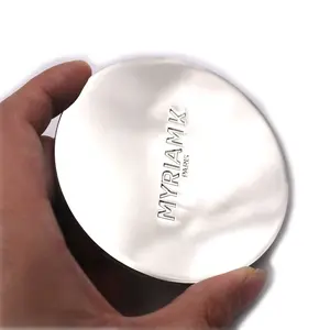 Fabrika fiyat toptan özel kazınmış logo metal çinko alaşımı parlak gümüş nikel mum cam kavanoz kapağı