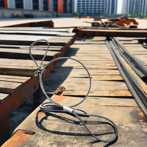 特注亜鉛メッキ鋼線ロープステンレス鋼ケーブルスワージエンドターミナル/フック/ループ/フランダース眼溶接安全タイプコーティング - Product Image 3