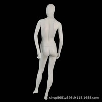 Maniquí de cuerpo completo de FRP blanco mate para tienda de ropa, estilo coreano, para exhibición de vestidos de novia