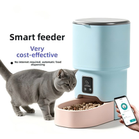 Bol en acier inoxydable avec commande par application, capacité de 6 L pour petits animaux, service OEM disponible, distributeur de nourriture intelligent pour chat