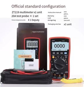 Dijital ZT219 Multimetre VC830L Cep LCD Tam Fonksiyonlu Dört Yarım Pozisyon Gerçek Etkili Değer Yüksek Hassasiyetli Tam Aralık - Product Image 4